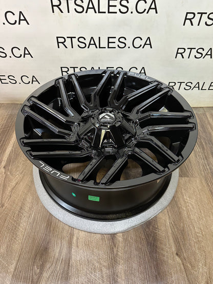 20x9 Fuel Typhoon Rims 5x139.7 5x150