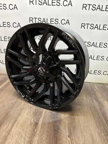 20x9 Fuel Typhoon Rims 5x139.7 5x150