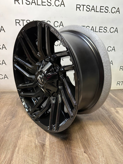 20x9 Fuel Typhoon Rims 5x139.7 5x150