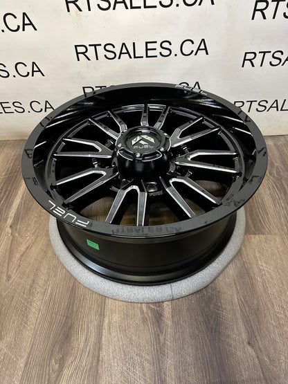 20x9 Fuel Clash Rims 8x170