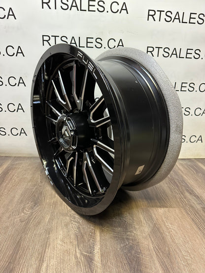 20x9 Fuel Clash Rims 8x170