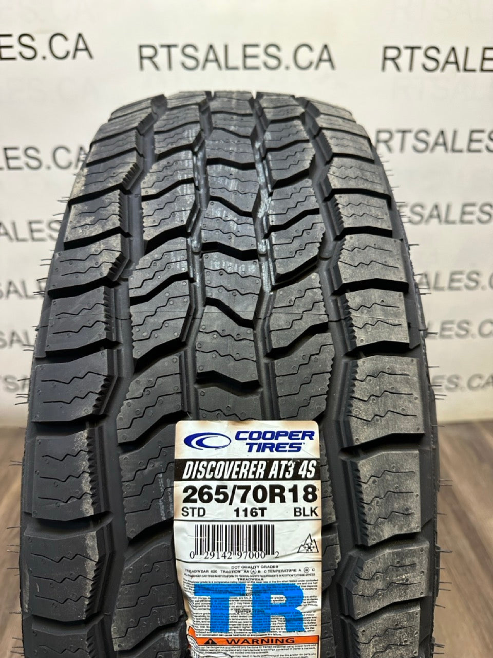 265/70/18 Cooper DISCOVERER AT3 4S All Weather Tires