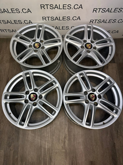 19x9 19x10 Porsche OEM Staggered Rims 5x130 (Used)