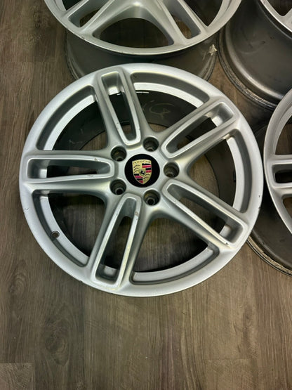 19x9 19x10 Porsche OEM Staggered Rims 5x130 (Used)