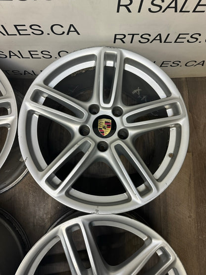 19x9 19x10 Porsche OEM Staggered Rims 5x130 (Used)