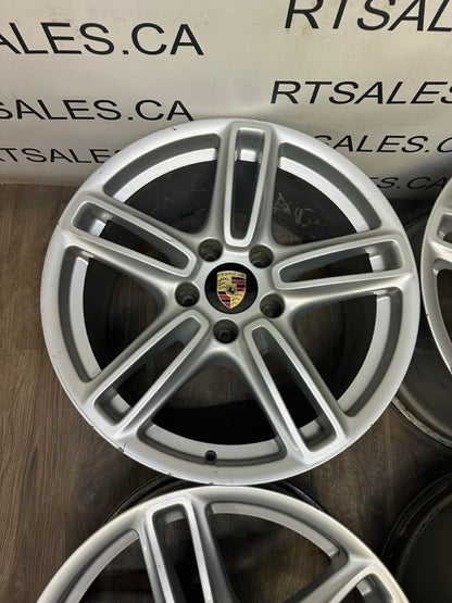 19x9 19x10 Porsche OEM Staggered Rims 5x130 (Used)