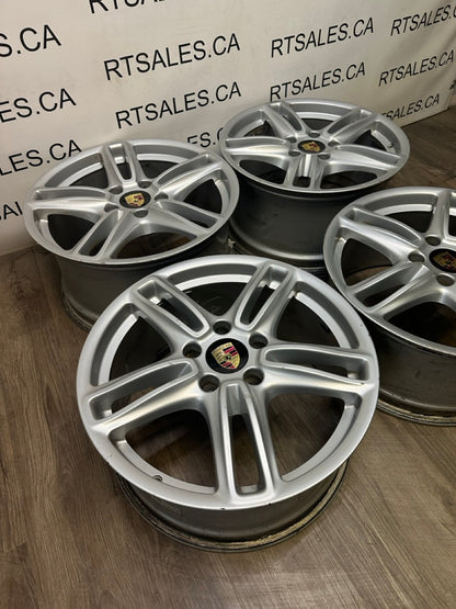 19x9 19x10 Porsche OEM Staggered Rims 5x130 (Used)