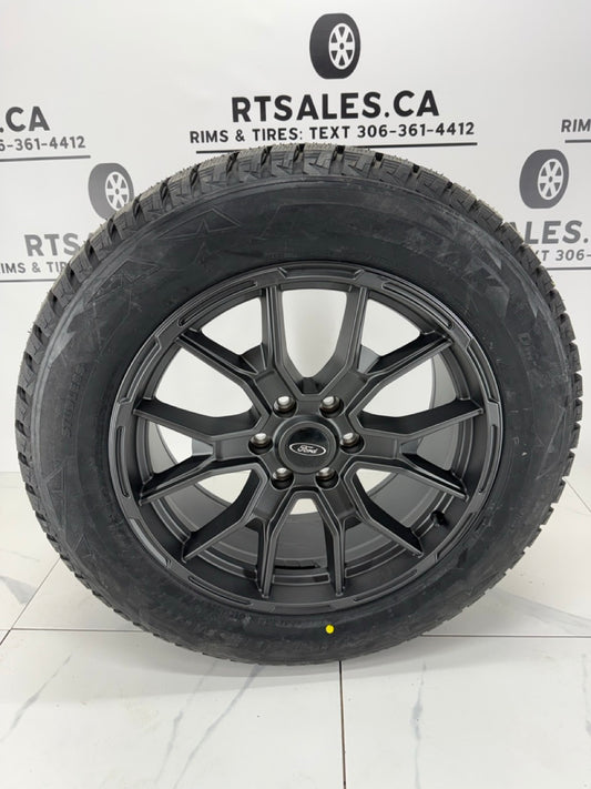 Bridgestone Blizzak Winter Tires on 20" Ford F-150 Rims
