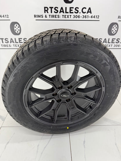 Bridgestone Blizzak Winter Tires on 20" Ford F-150 Rims