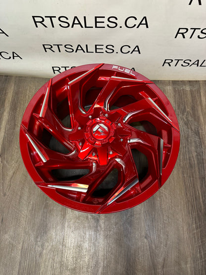 18x9 Fuel Reaction Rims 8x165