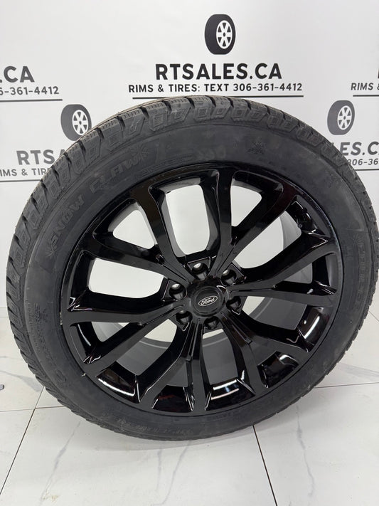 285/45/22 Cooper Winter Tires on 22" Ford F-150 Rims