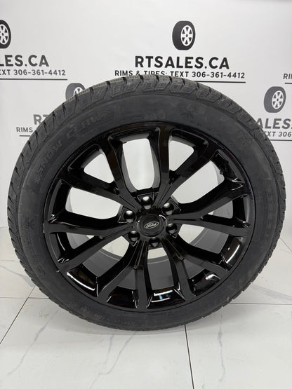 285/45/22 Cooper Winter Tires on 22" Ford F-150 Rims
