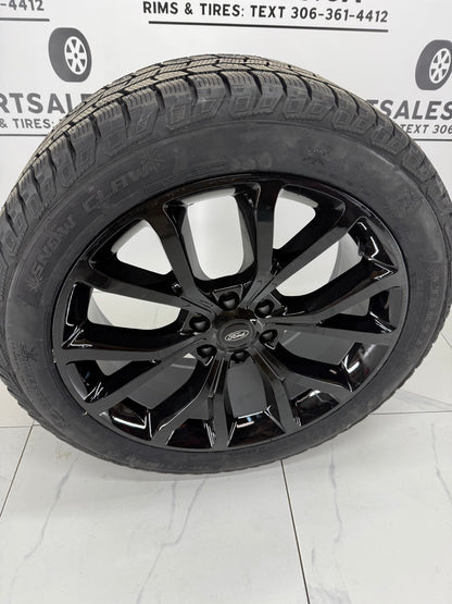 285/45/22 Cooper Winter Tires on 22" Ford F-150 Rims