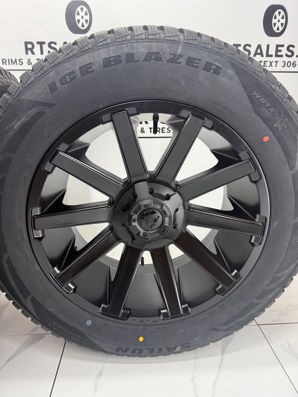 Sailun Studded Winter Tires on 20" Fuel Contra Rims 6x135/139