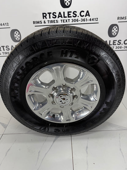 LT 275/70/18 Firestone tires Dodge Ram 2500 3500 rims / 8x165 (Takeoffs)