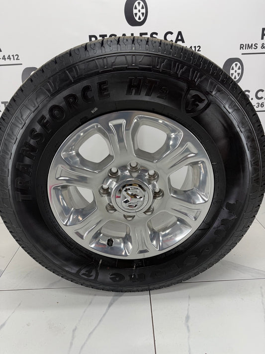 LT 275/70/18 Firestone tires Dodge Ram 2500 3500 rims / 8x165 (Takeoffs)