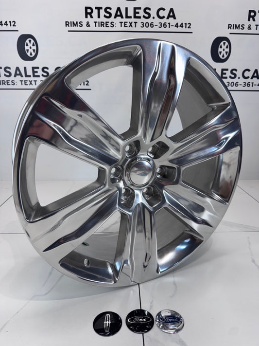 22x9 Replica F-150 Platinum Rims 6x135