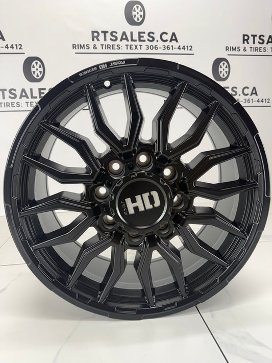 8×165 Fast HD Grit Rims (Factory offset) 18" & 20"