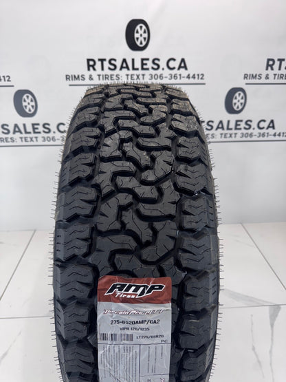 Amp Pro A/T Tires 20 inch GM Replica Rims 8x180 - MULTIPLE SIZES