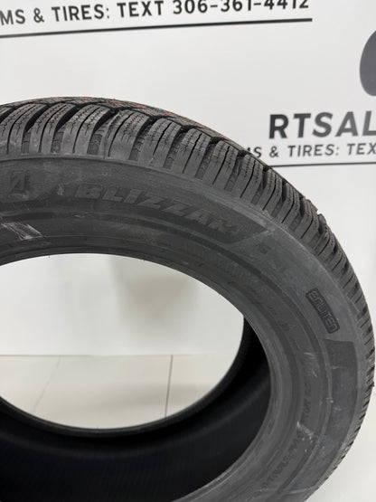 235/60/18 Bridgestone BLIZZAK 6 Winter Tires
