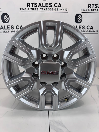 20x8.5 GMC OR Chevy CAPS 2500/3500 OEM Rims 8x180 (Takeoffs)