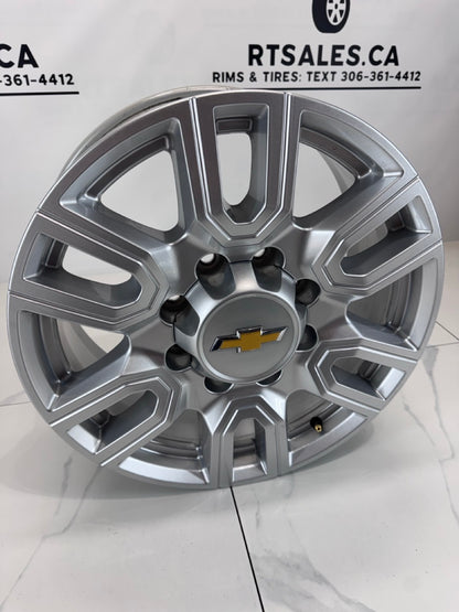 20x8.5 GMC OR Chevy CAPS 2500/3500 OEM Rims 8x180 (Takeoffs)