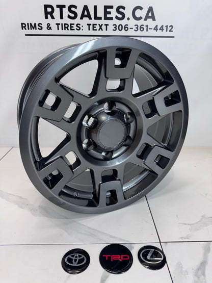 17x8 Replica R213 Rims 6x139 Gloss Gunmetal