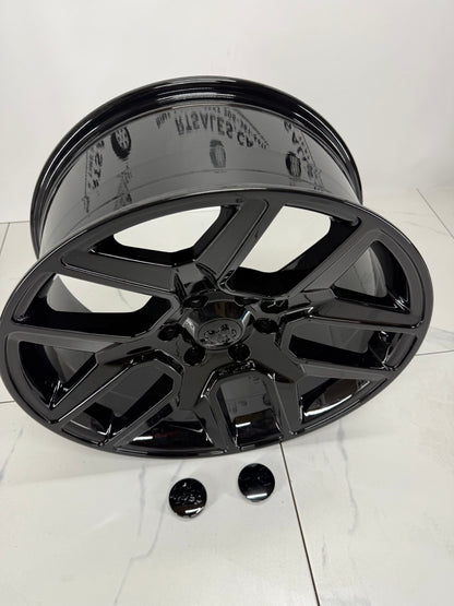 6×139.7 Black Replica Ram 1500 Rims – 18" & 20"