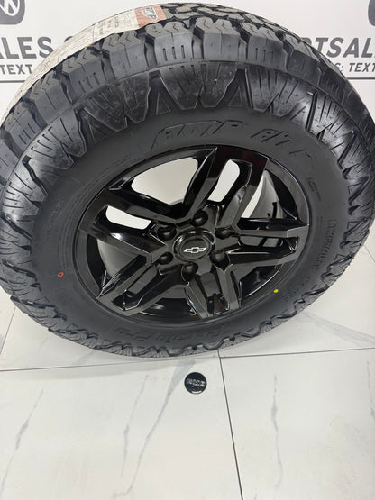 265/70/17 AMP All Terrain Tires on 17" 6x139