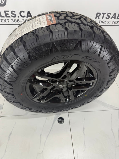 265/70/17 AMP All Terrain Tires on 17" 6x139