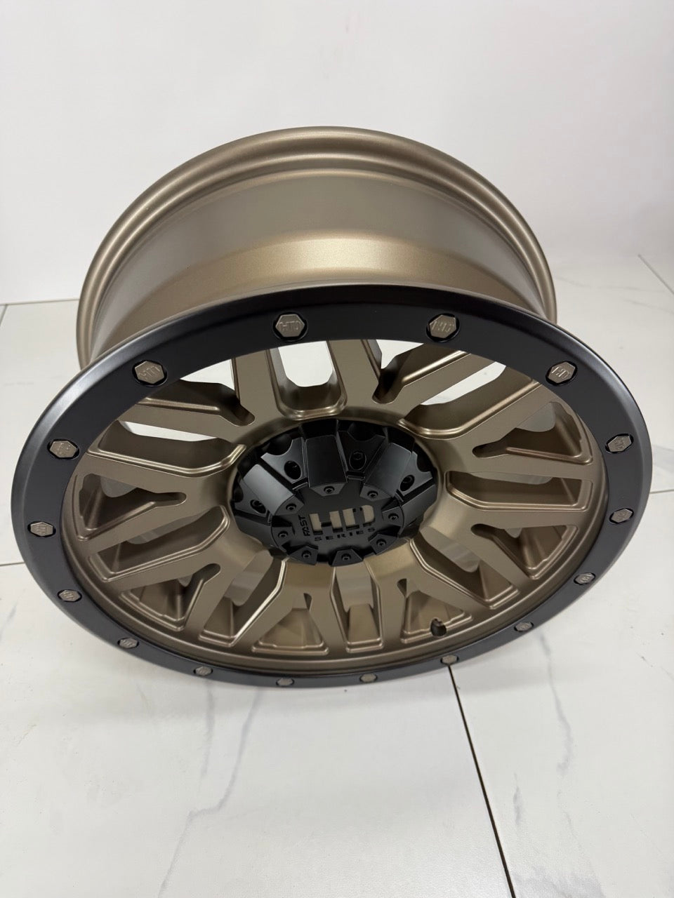 17x8 Fast HD Menace Bronze Rims 6x114/120