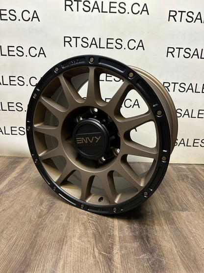 18x9 Envy FFT8 Rims 8x180