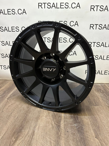 20x10 Envy FFT8 Rims 8x180