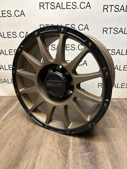 20x9 Envy FFT8 Rims 8x165