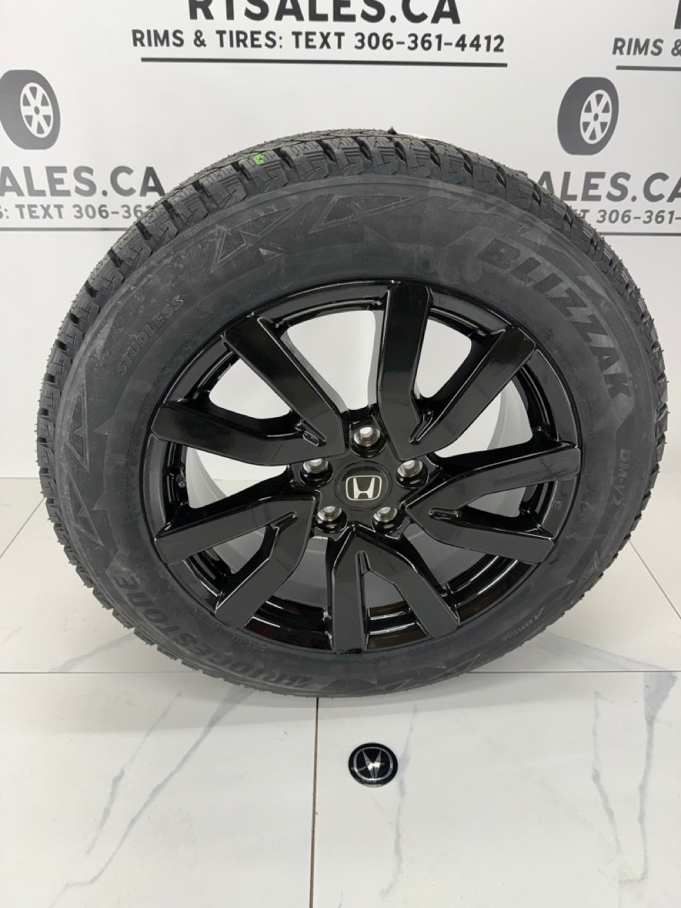 Bridgestone Blizzak Winter Tires 18" Rims 5x120 Honda / Acura