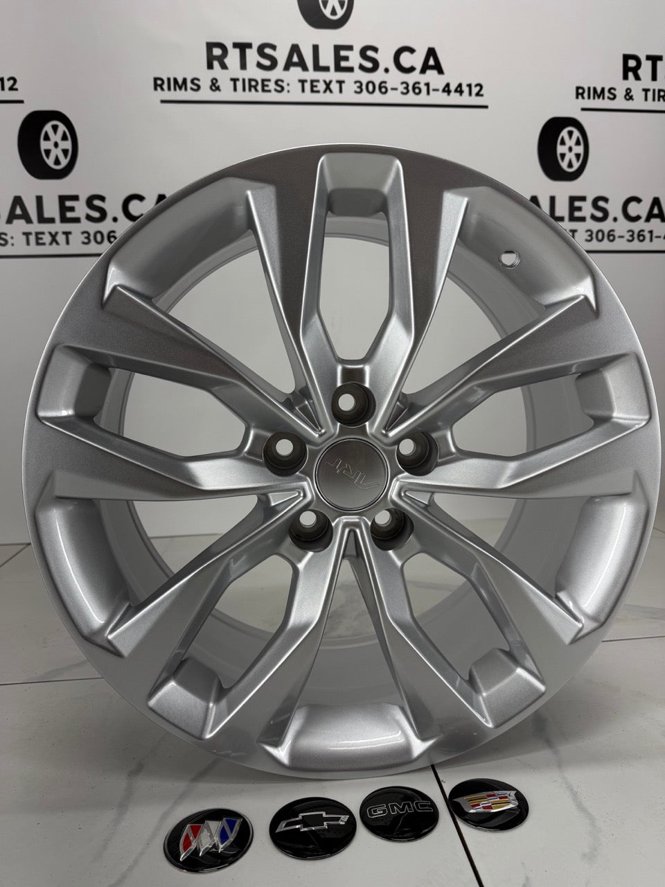 5x115 Silver RT Rims - 17" & 18"