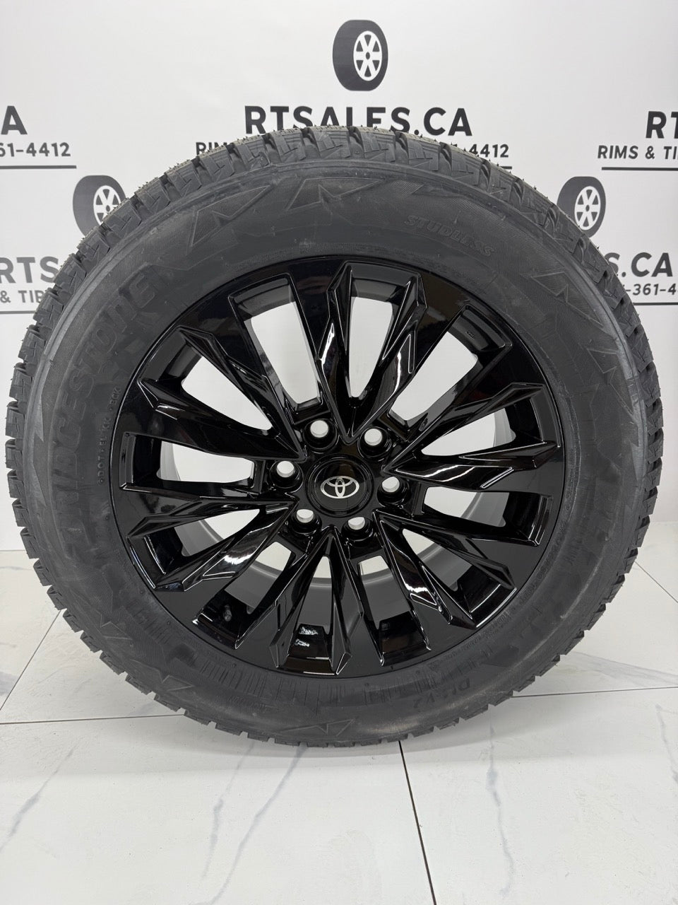 Bridgestone Blizzak Winter Tires on 18" or 20" Replica Rims 6x139.7