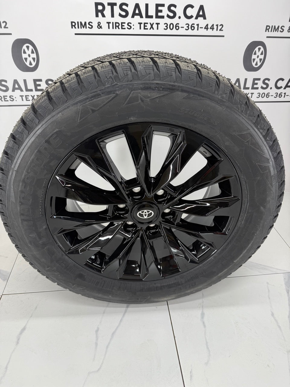 Bridgestone Blizzak Winter Tires on 18" or 20" Replica Rims 6x139.7