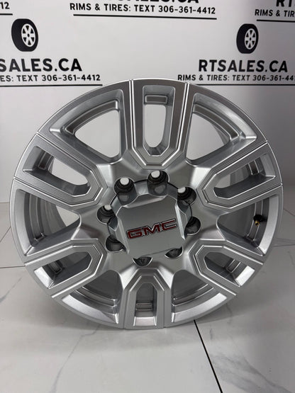20x8.5 GMC 2500/3500 OEM Rims 8x180 (Takeoffs)
