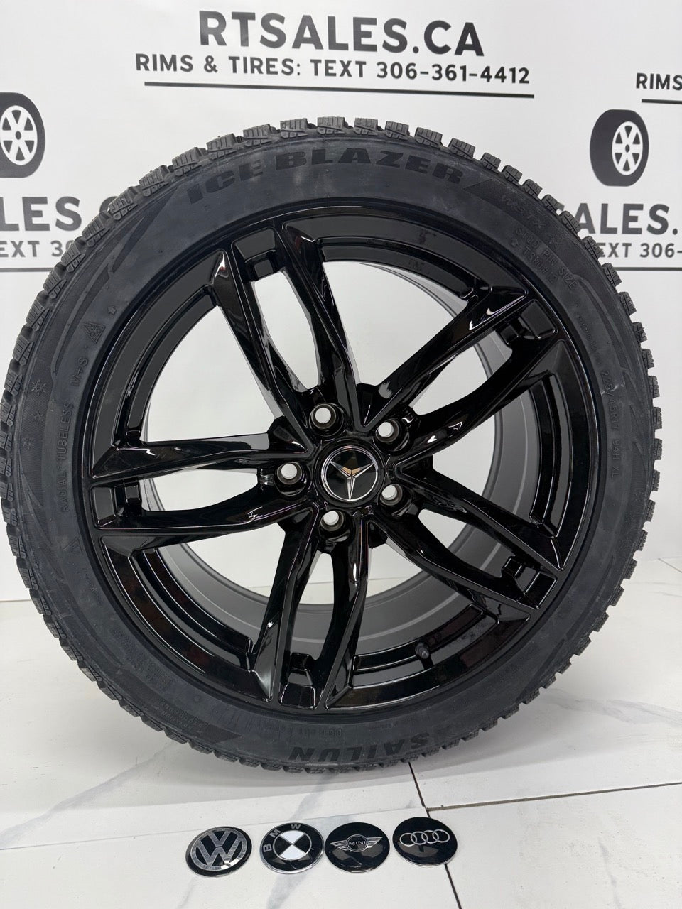 Sailun Ice Blazer Winter Tires on 17" Rims 5x112