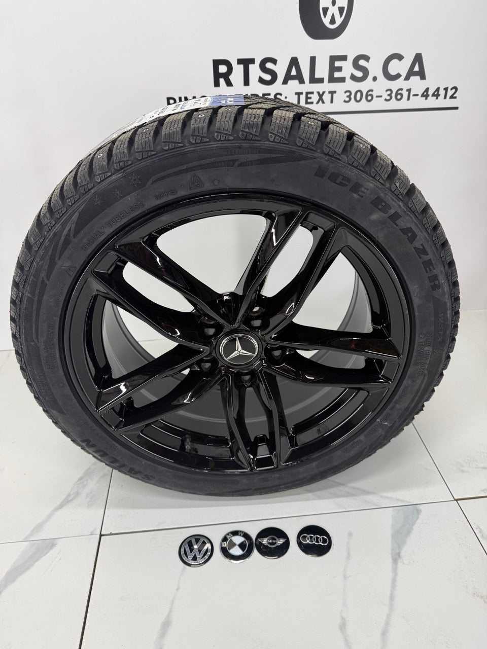 Sailun Ice Blazer Winter Tires on 17" Rims 5x112