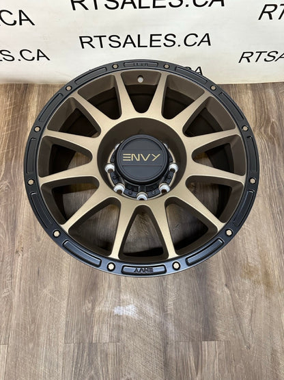 20x9 Envy Bronze Rims 8x170