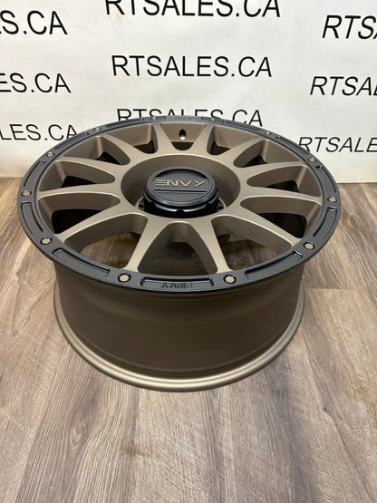 20x9 Envy Bronze Rims 8x170