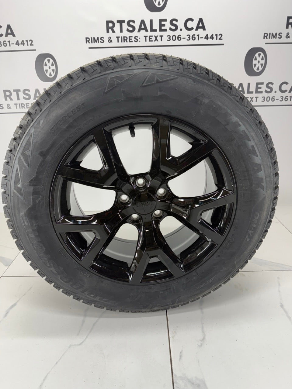 Bridgestone Winter Tires on 17" Jeep Rims 5x110