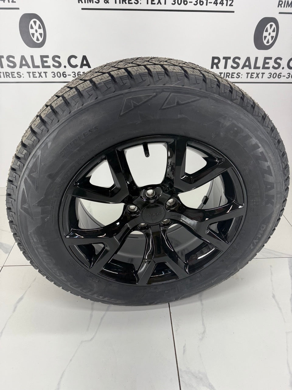 Bridgestone Winter Tires on 17" Jeep Rims 5x110