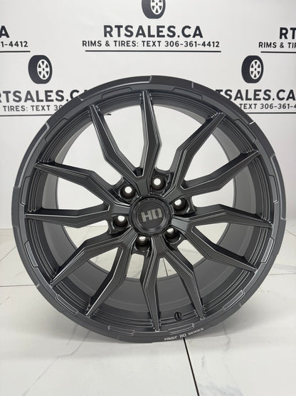 6×135 Fast Grit Gunmetal Rims – 18" 20" & 22"