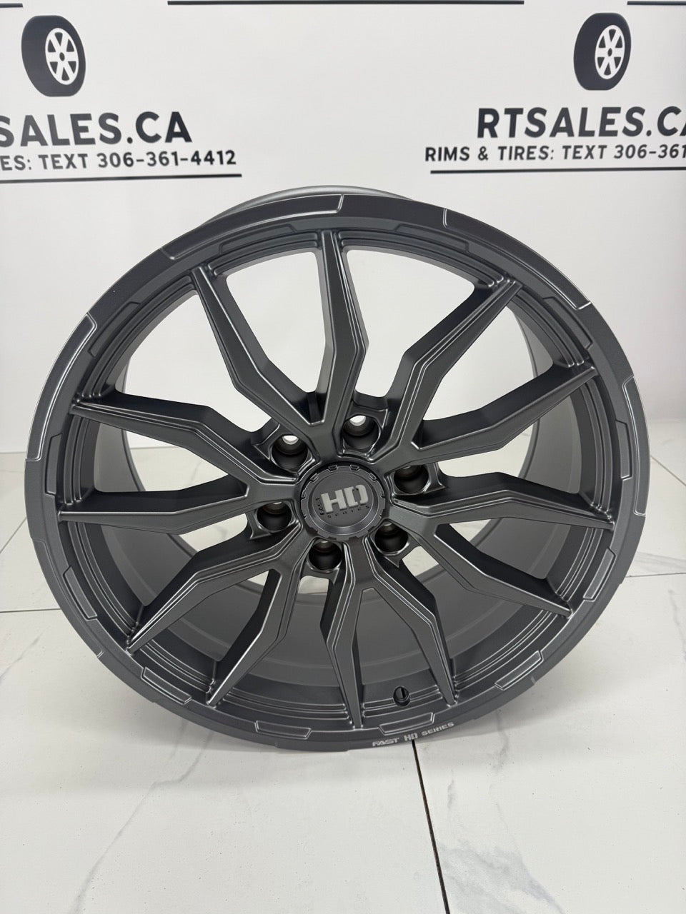 6x139.7 Fast Grit Gunmetal Rims 17" & 18"