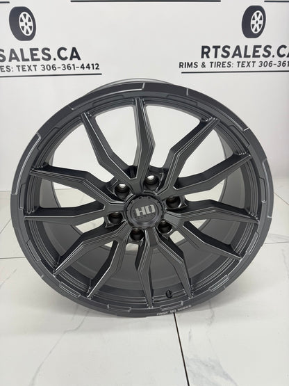 6×135 Fast Grit Gunmetal Rims – 18" 20" & 22"