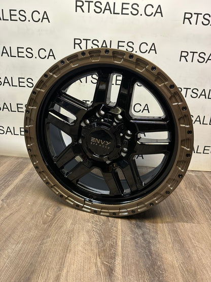 20x8.5 Envy FFT9 Rims 8x165