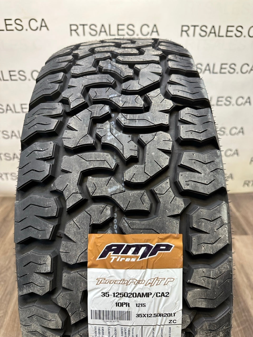 35x12.5x20 Amp All weather tires Rims 8x170 Ford f250 f350